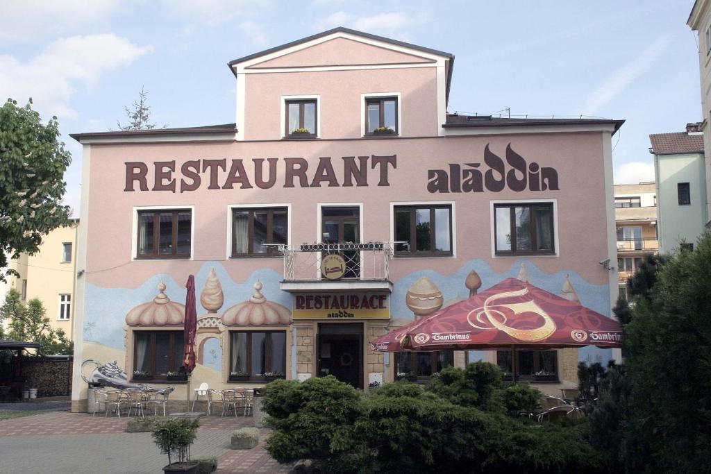 Penzion Aladdin Teplice Dış mekan fotoğraf